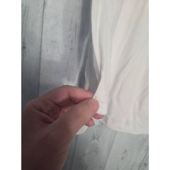 Jaeger Soft Heavyweight Long Sleeved Scoopneck T-Shirt Tee Sz L EST - Picture 6 of 7